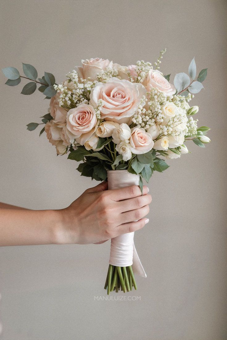Pack Spécial – Bouquet de Fleurs ROSE ET BLANCH ROYAL SENTIMENTS