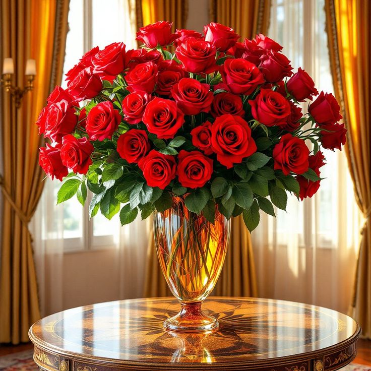 Bouquet Élégance Royale avec Vase – ROYAL SENTIMENT