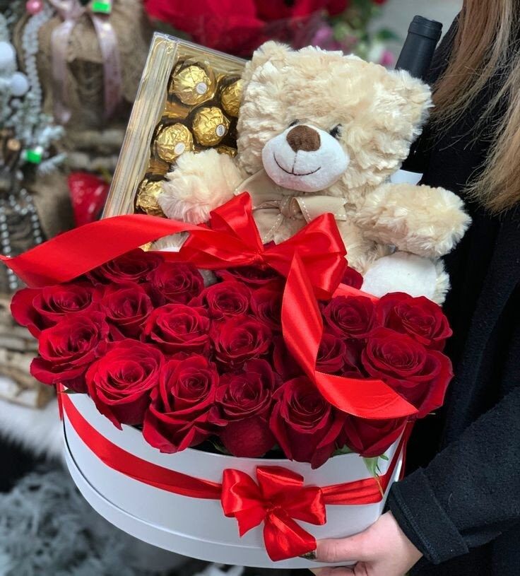 Douceur floral et tendresse en peluche - ROYAL SENTIMENT